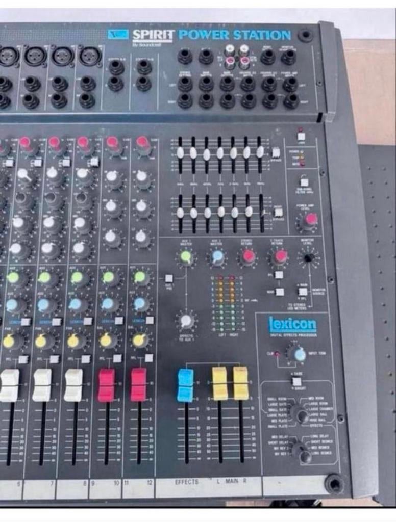 Soundcraft Spirit PowerStation - Mengpaneel audio mixer, Ophalen of Verzenden, Zo goed als nieuw, H, H