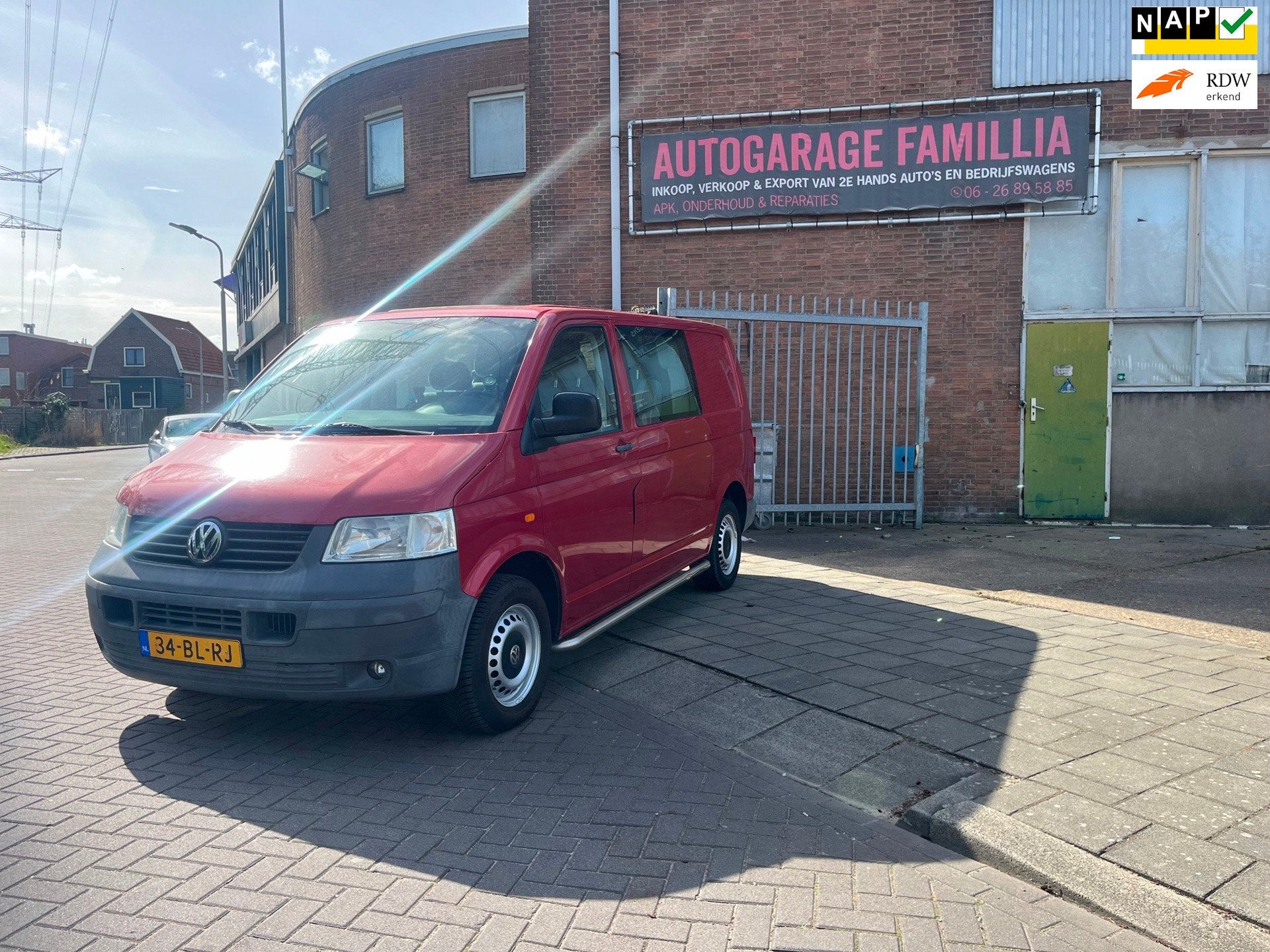 Volkswagen Transporter 2.5 TDI 300 Budgetline DC, Voorwielaandrijving, Gebruikt, Volkswagen, 2500 kg