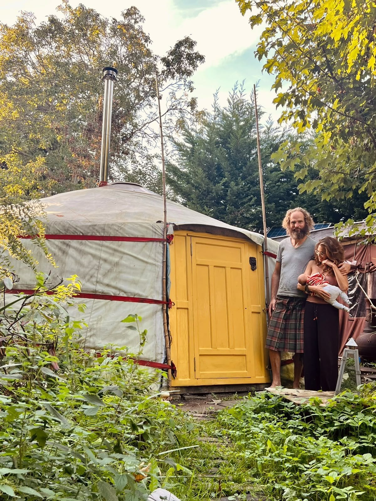 yurt ruimte te huur voor workshop/events, Ophalen