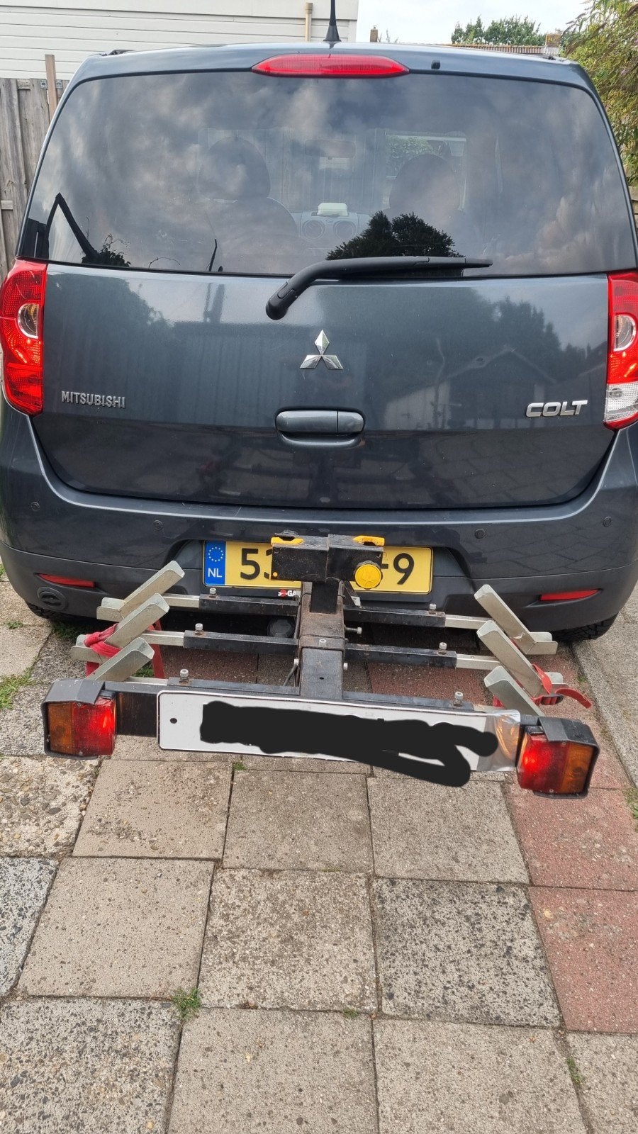 Fietsendrager voor 3 fietsen - Te gebruiken als allesdrag, Ophalen, 3 fietsen of meer, Gebruikt, Trekhaakdrager