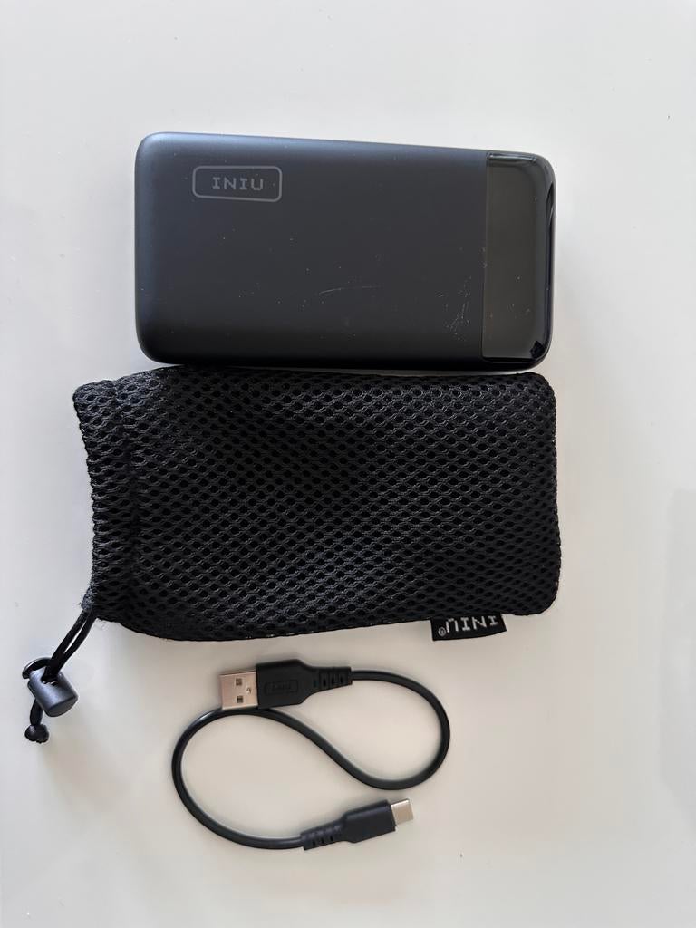 INIU B5 Power Bank 22,5W 20000mAh - Snel Opladen, Ophalen of Verzenden, Zo goed als nieuw