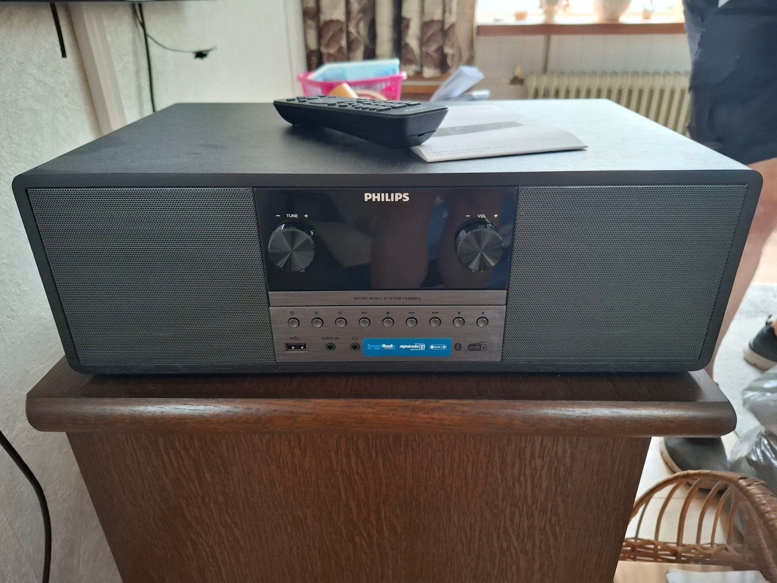 Philips stereo, Ophalen