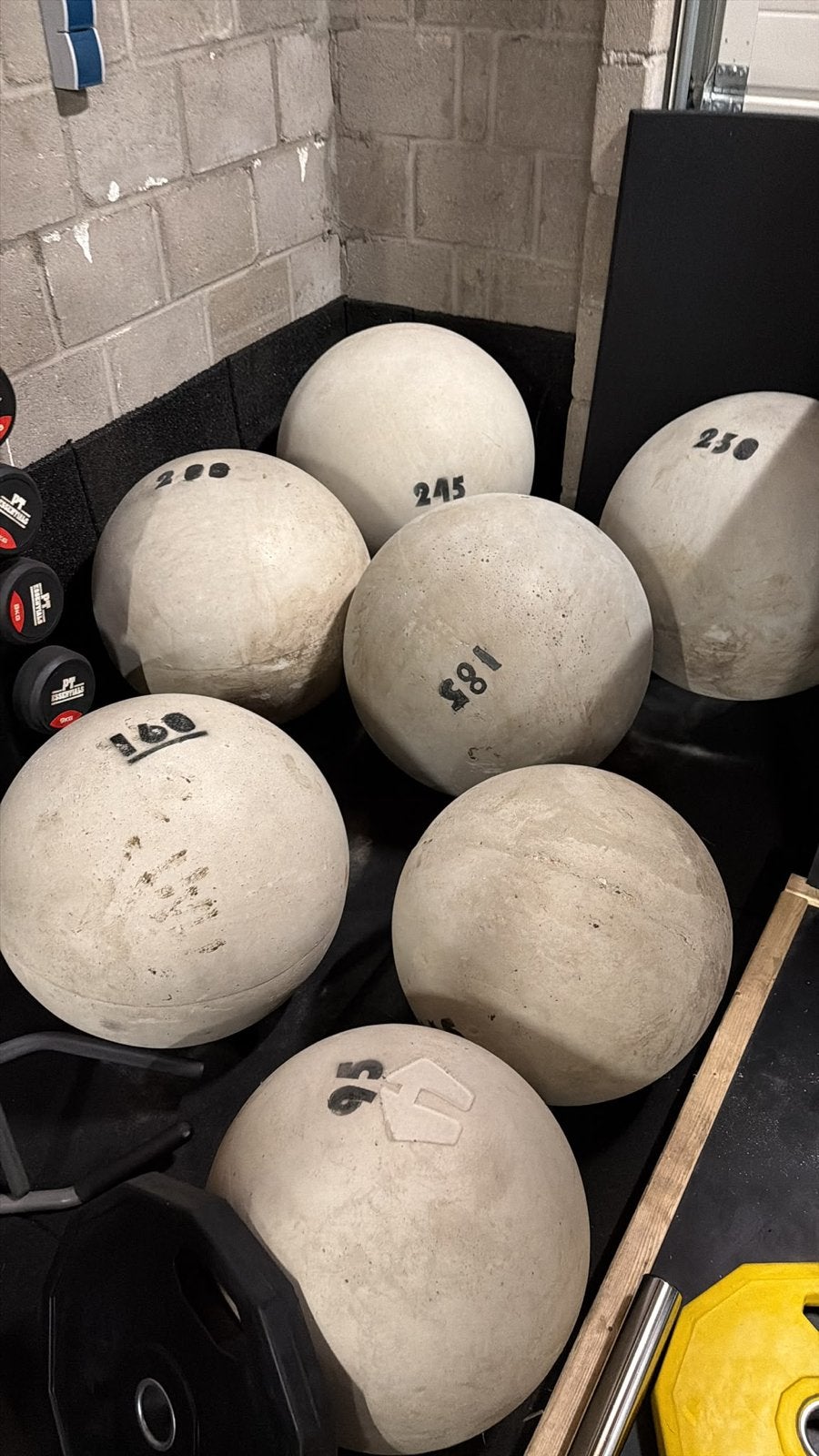 Nieuwe Atlas Stones tot 160 kg - Professionele Kwaliteit, Ophalen, Nieuw, Overige typen