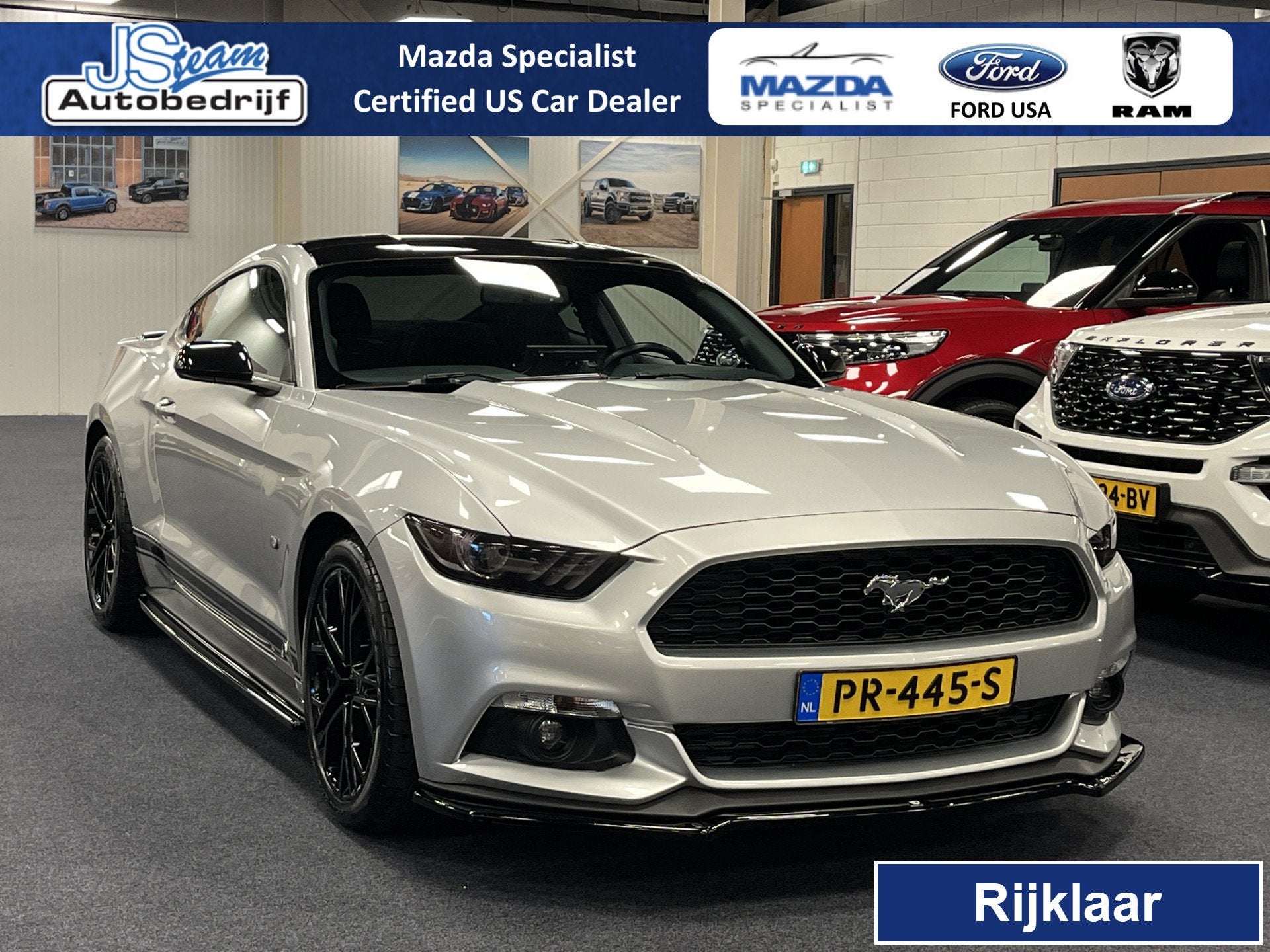 Ford Mustang Fastback 2.3 EcoBoost 317PK Automaat Special Ve, 12 maanden, Gebruikt, Euro 6, 4 stoelen