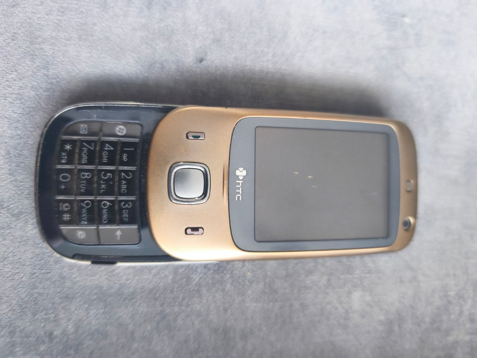 HTC Touch Dual (P5500) Goud - Gebruikt, Telecommunicatie, Mobiele telefoons | HTC, HTC, Gebruikt, Overige kleuren, Fysiek toetsenbord