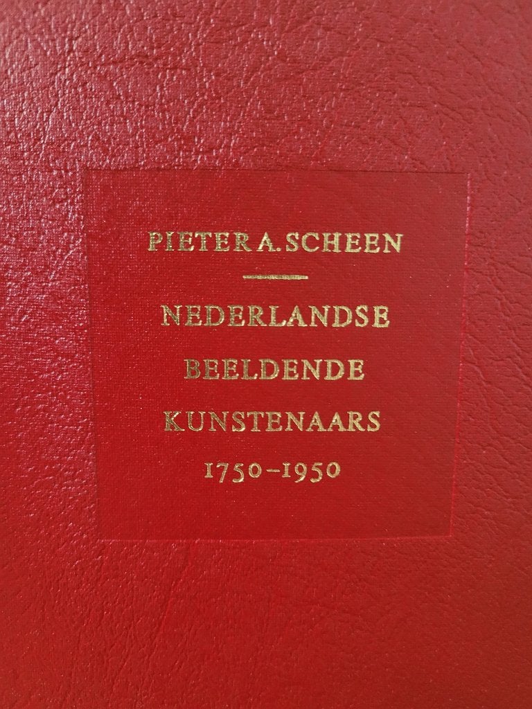 Pieter A. Scheen: Lexicon NL Beeldende Kunstenaars 1750-1950, Boeken, Ophalen of Verzenden, Zo goed als nieuw, Pieter A. Scheen