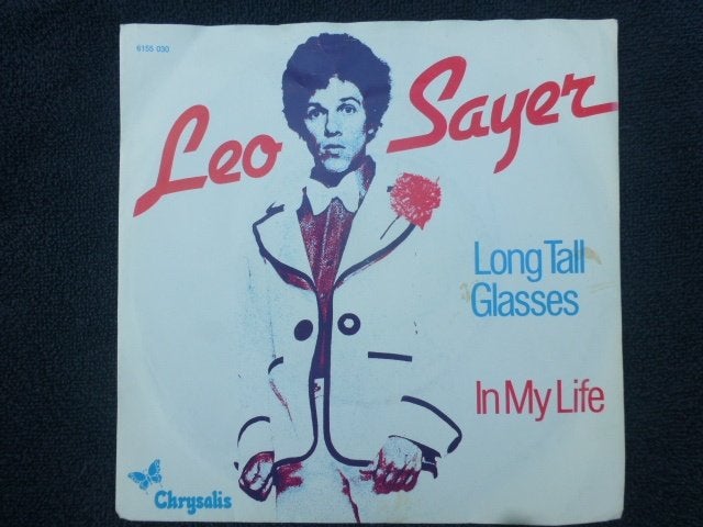 Leo Sayer. Long Tall Glasses. / In My Life., Ophalen of Verzenden, Gebruikt, 7 inch, Pop