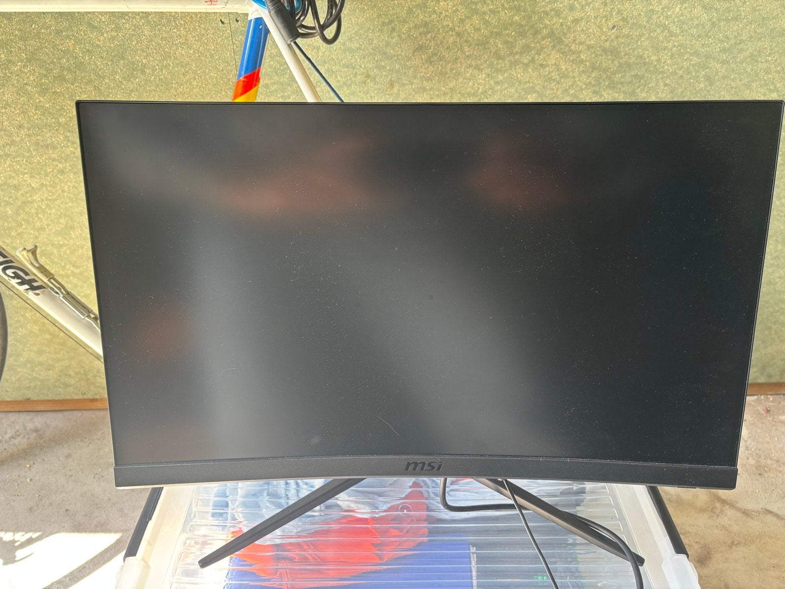 MSI G24C4 E2 Curved Gaming Monitor - Zo goed als nieuw, Gaming, Curved, VA, Full HD