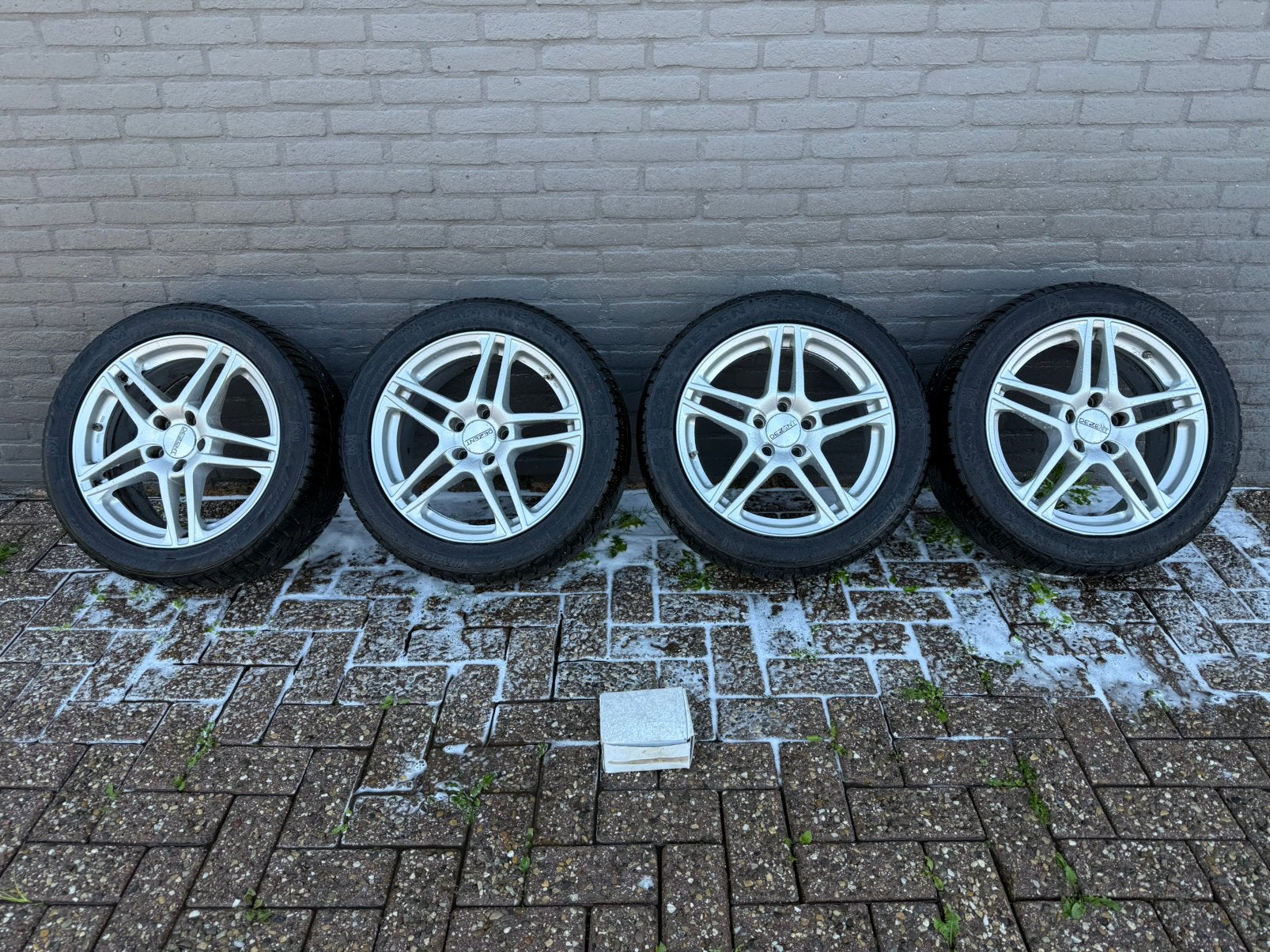 17” winterset W212 Mercedes-Benz E-klasse, Auto-onderdelen, Banden en Velgen, Ophalen, Banden en Velgen, 17 inch, Winterbanden