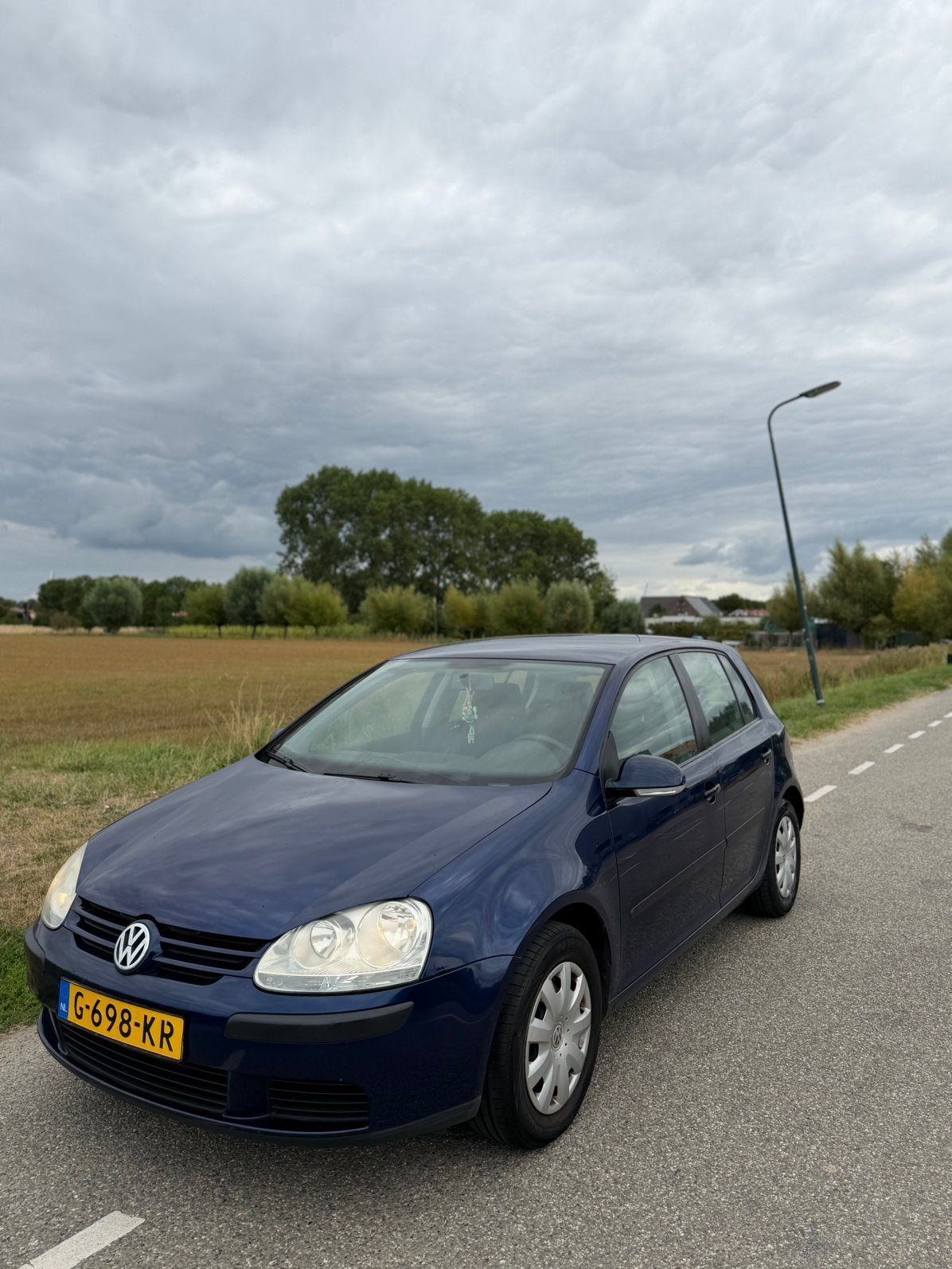Volkswagen Golf 1.4 16V 55KW 5D AIRCO, Auto's, Voorwielaandrijving, 74 pk, 4 cilinders, Blauw