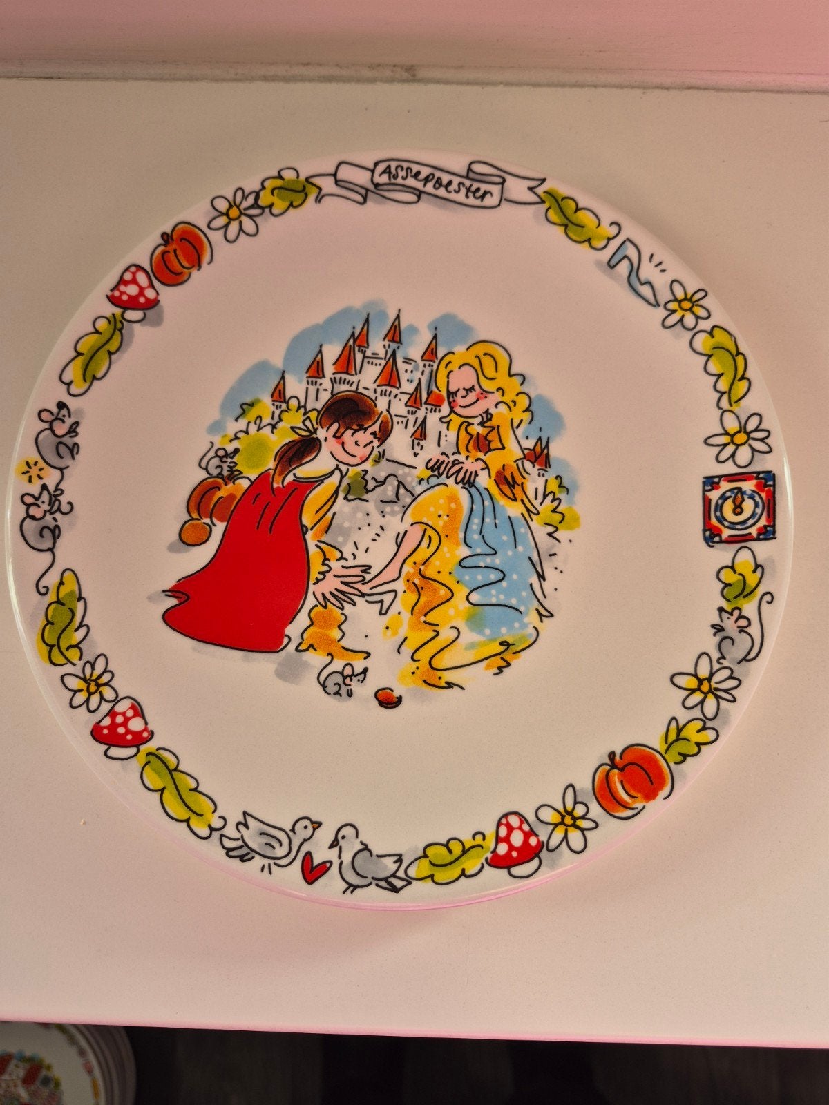 Blond Efteling Onbijtbordje, Ophalen of Verzenden