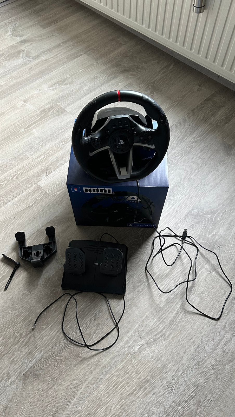 Hori RWA race stuur PS3/PS4, Ophalen of Verzenden, Zo goed als nieuw, Stuur of Pedalen, PlayStation 3