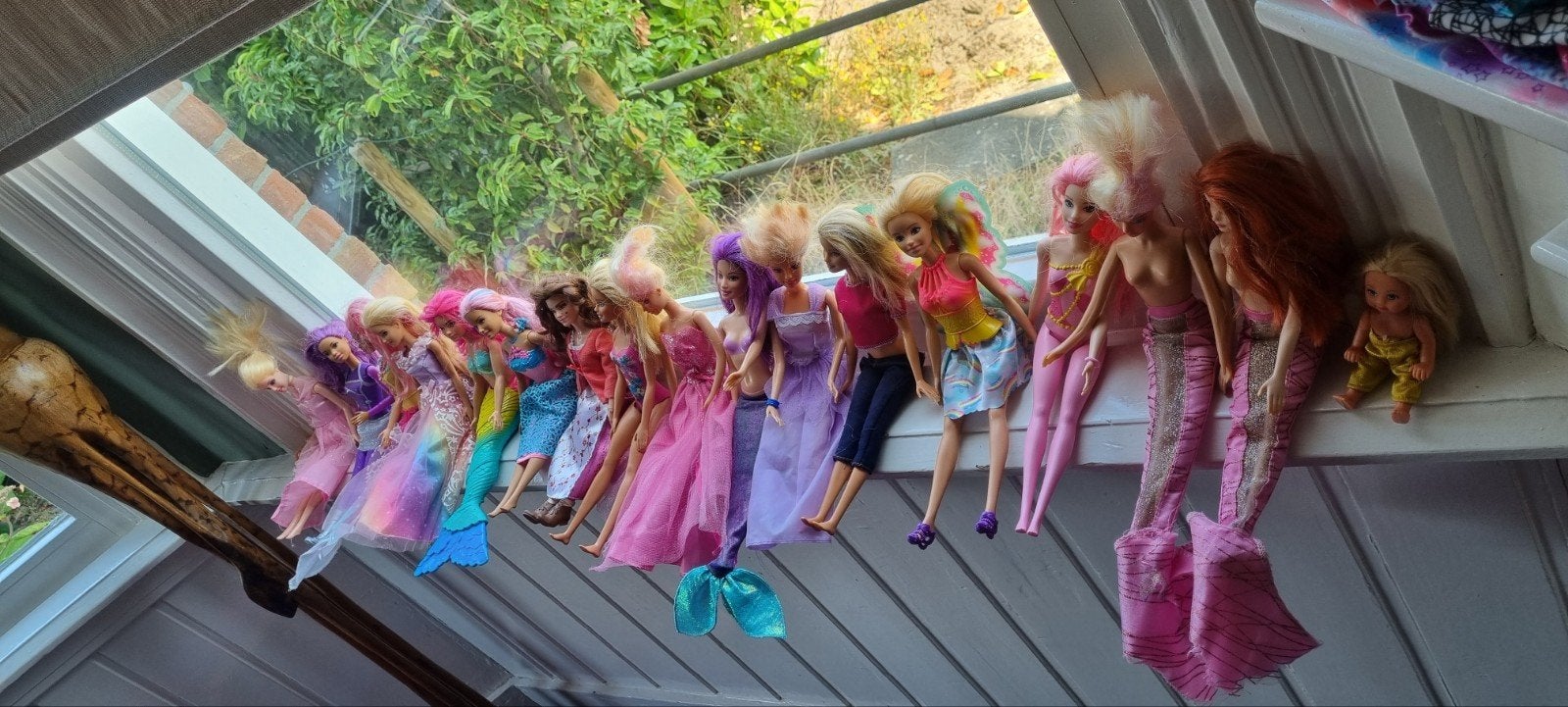 Grote partij Barbie – poppen, camper, dierenambulance, paard, Kinderen en Baby's, Speelgoed | Poppen, Ophalen of Verzenden, Gebruikt