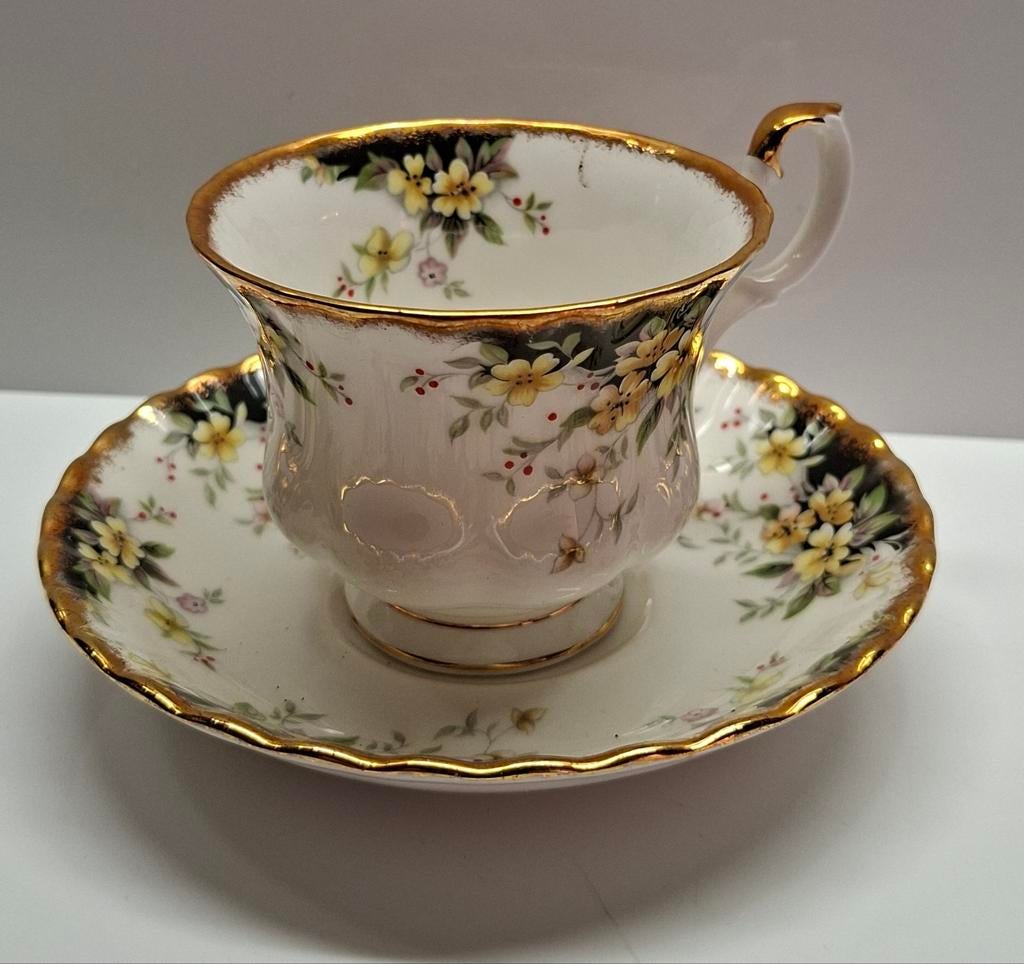 Royal Albert Royal Ascot Theekop en Schotel, Ophalen of Verzenden
