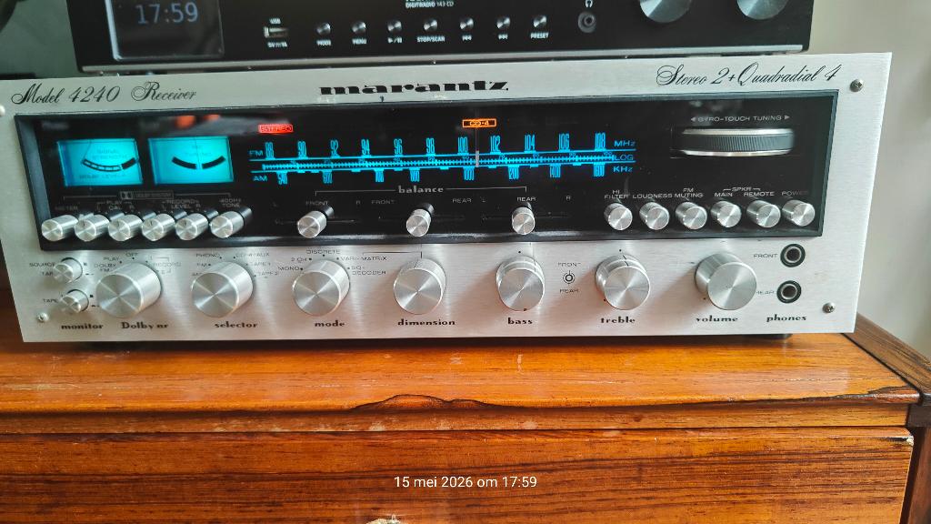 Marantz 4240 Receiver in perfecte staat, Overige systemen, Refurbished, Minder dan 60 watt, Ophalen