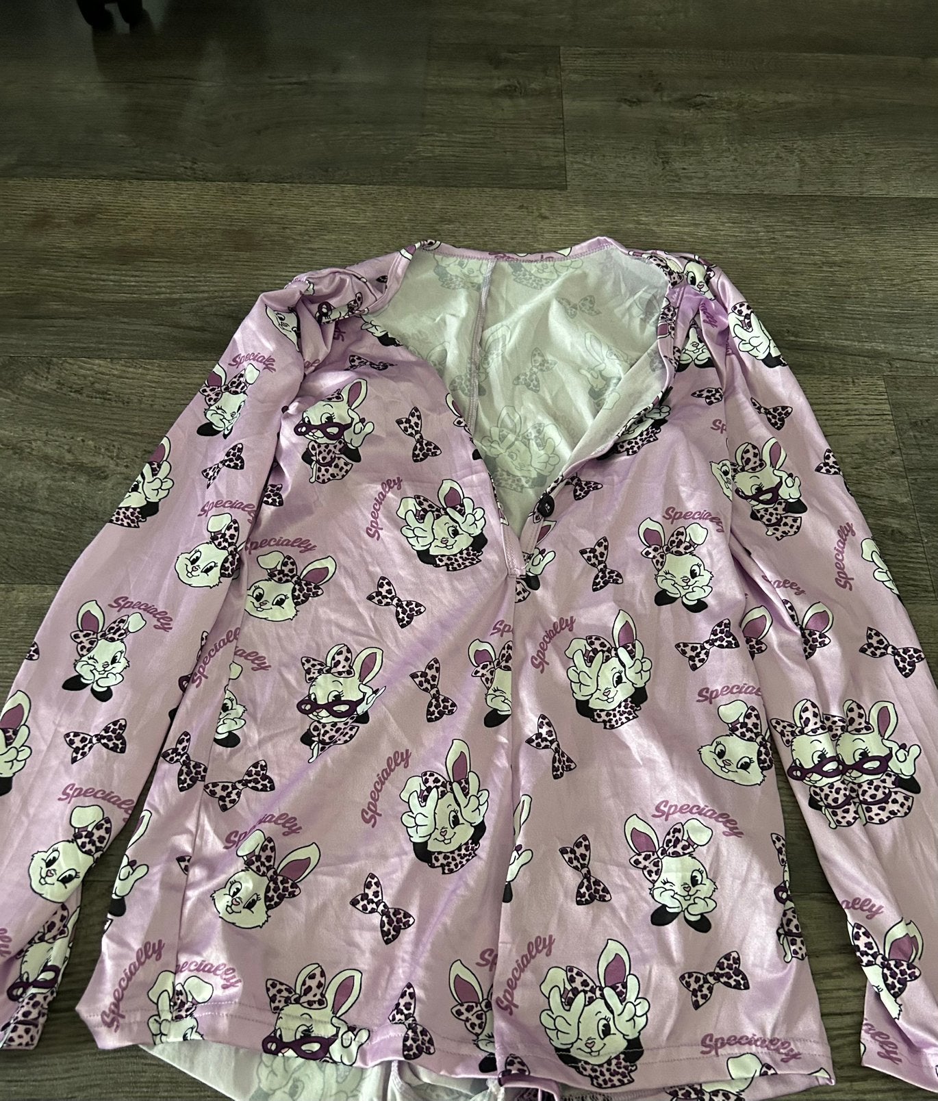 Konijnen pyjama lila, maat M, Ophalen of Verzenden, Nieuw, Maat 38/40 (M)