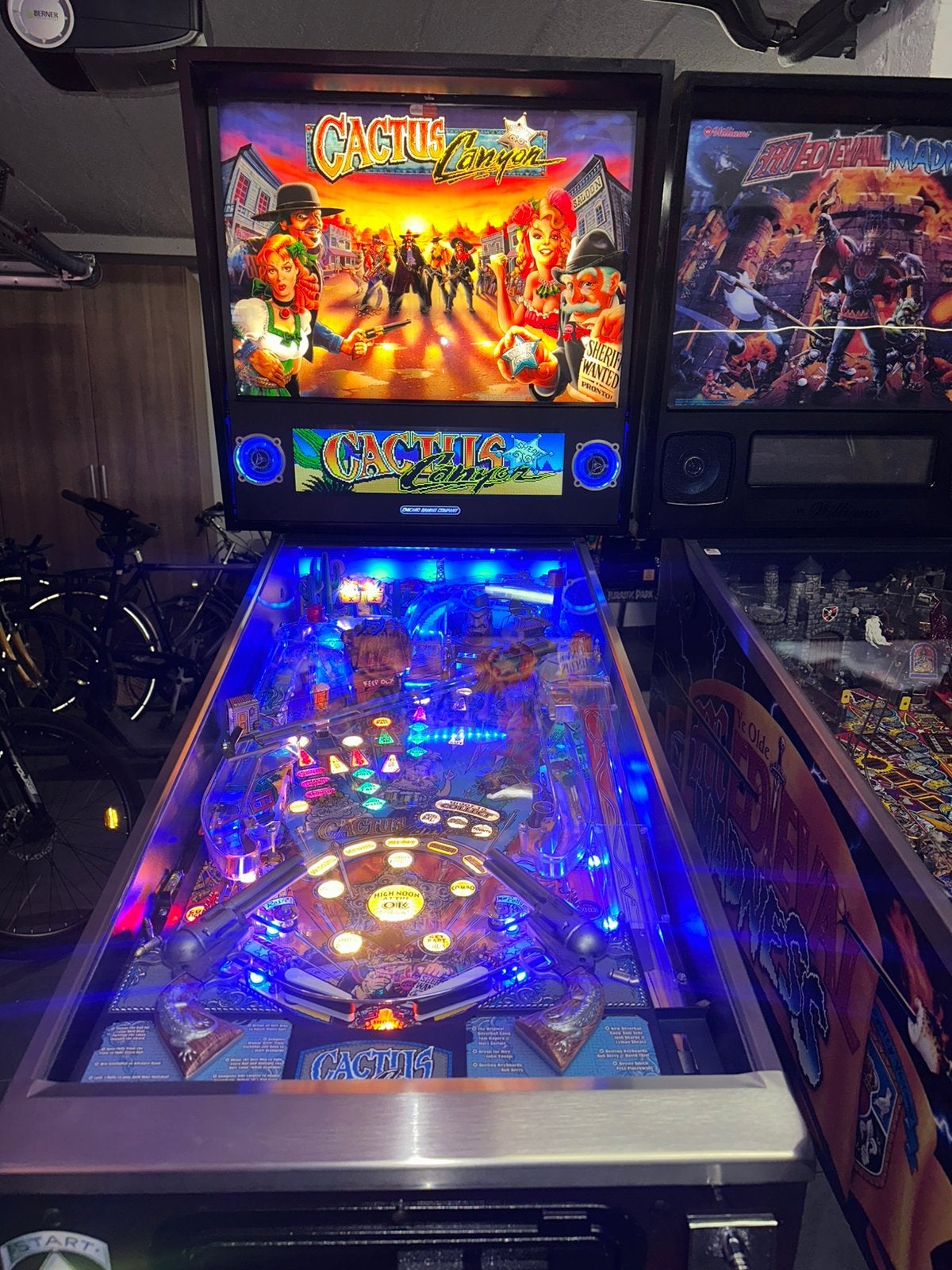 Cactus Canyon Remake flipperkast, Verzamelen, Zo goed als nieuw, Ophalen, Overige merken, Dot-matrix