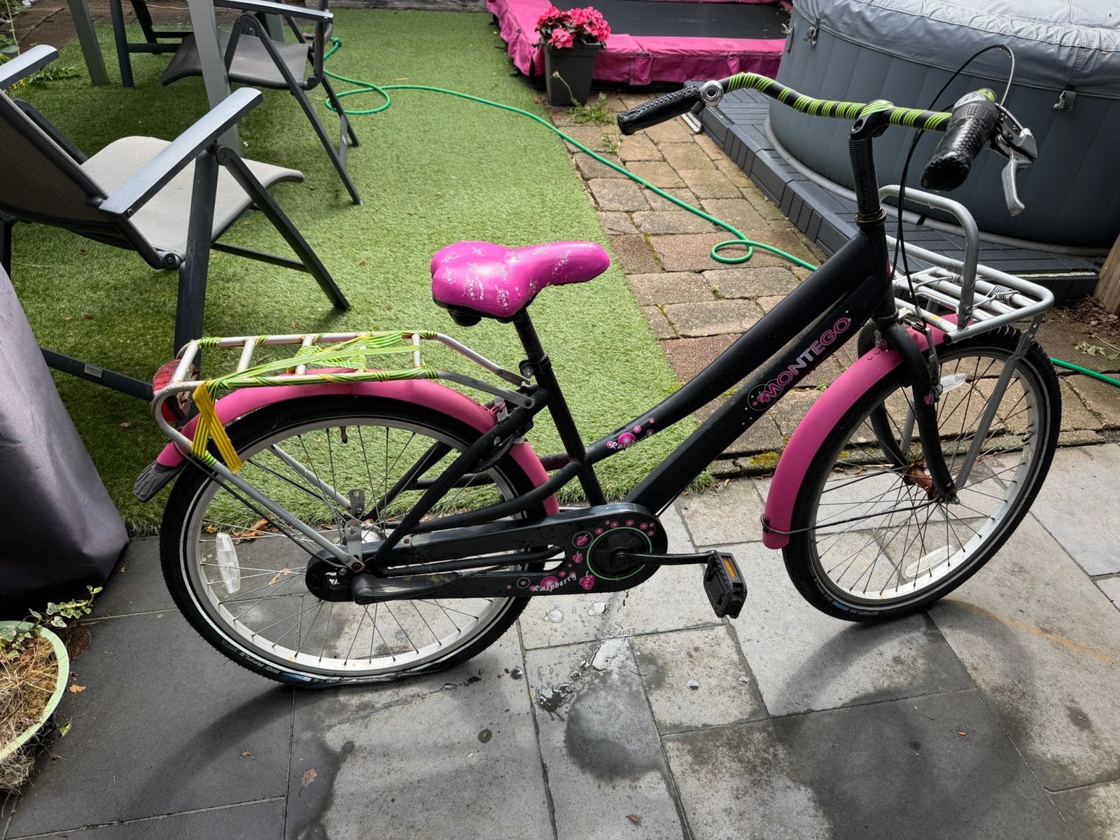 Kinderfiets, Fietsen en Brommers, Fietsen | Meisjes, Ophalen, Velgrem, Versnellingen, Gebruikt