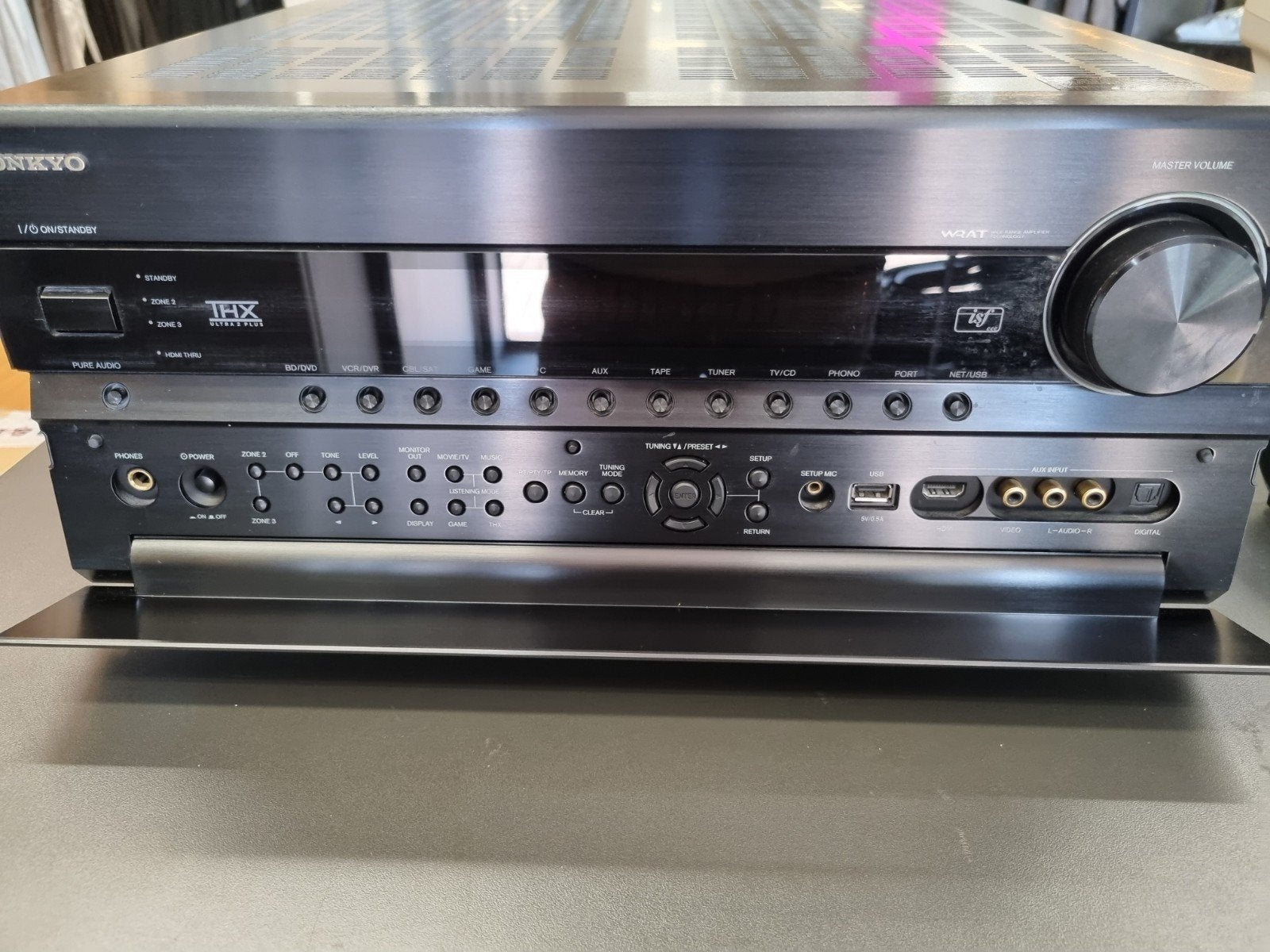 Onkyo TX-NR5008 AV Receiver - Topmodel met THX Ultra2 Plus, ///, //, Ophalen of Verzenden, Zo goed als nieuw