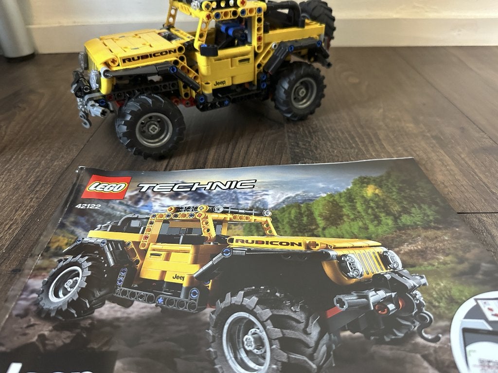 LEGO Technic Jeep Wrangler Rubicon 42122, Lego, Inclusief instructies, Ophalen of Verzenden, Zo goed als nieuw