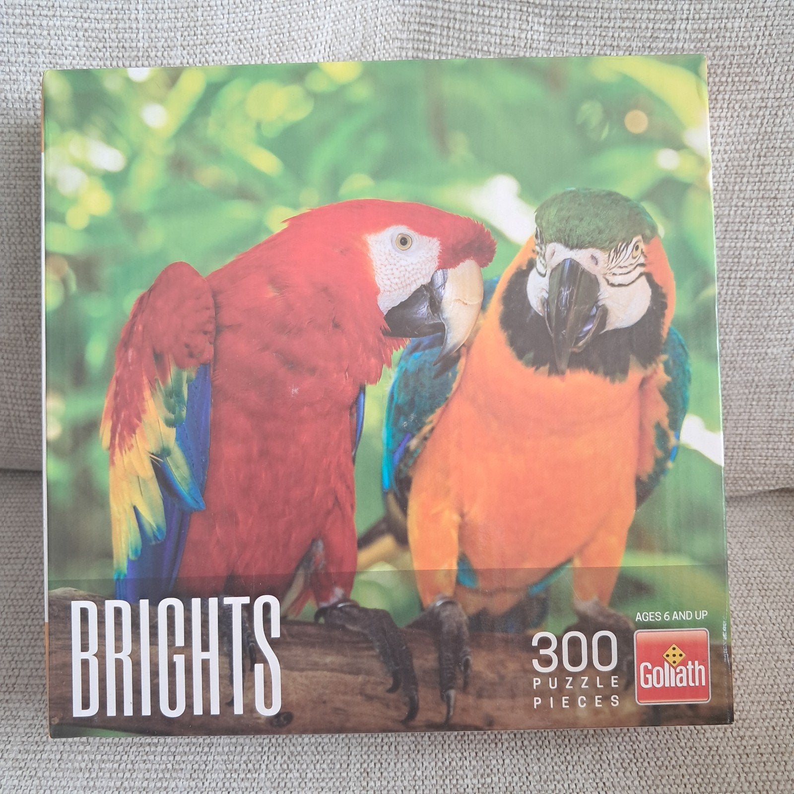 Puzzel papegaaien, Ophalen of Verzenden, Minder dan 500 stukjes, Zo goed als nieuw, Legpuzzel
