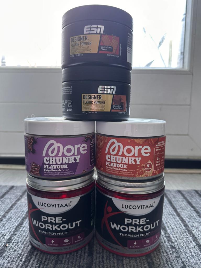 Chunky Flavour, More, ESN, pre-workout, Ophalen of Verzenden, Nieuw