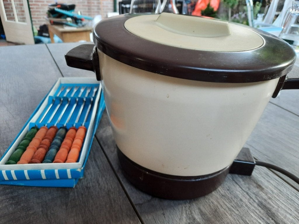Elektrische Fonduepan, Ophalen, Nieuw, Rvs, Overige typen