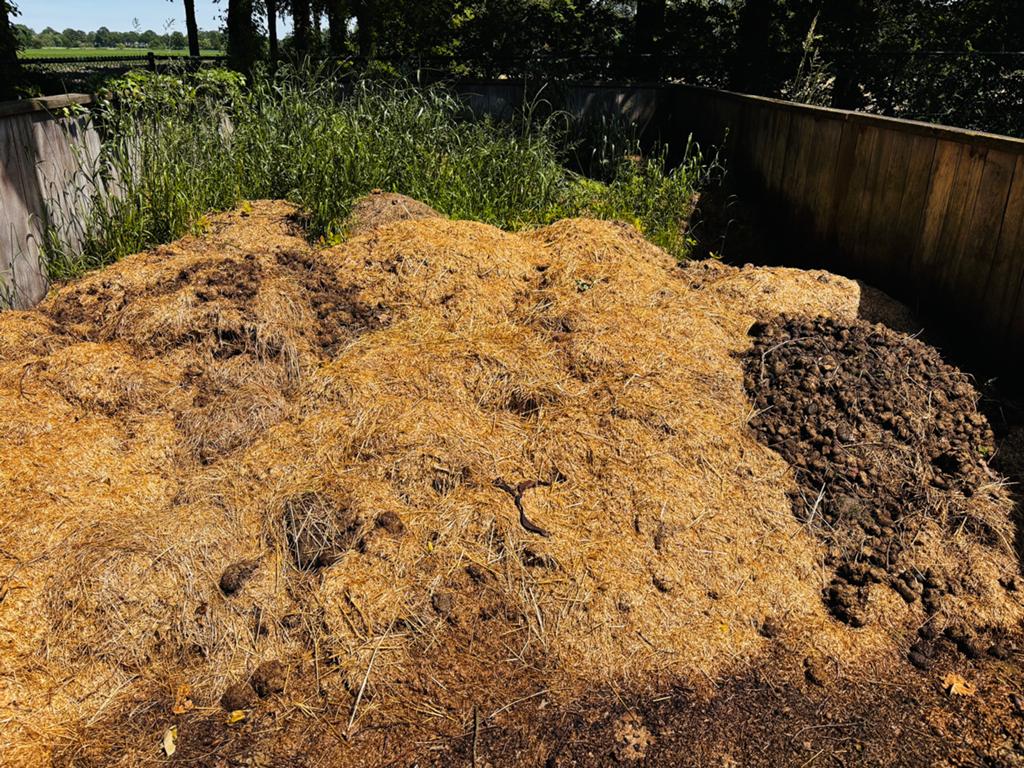 Paardenmest gratis afhalen, Ophalen, Tuinaarde