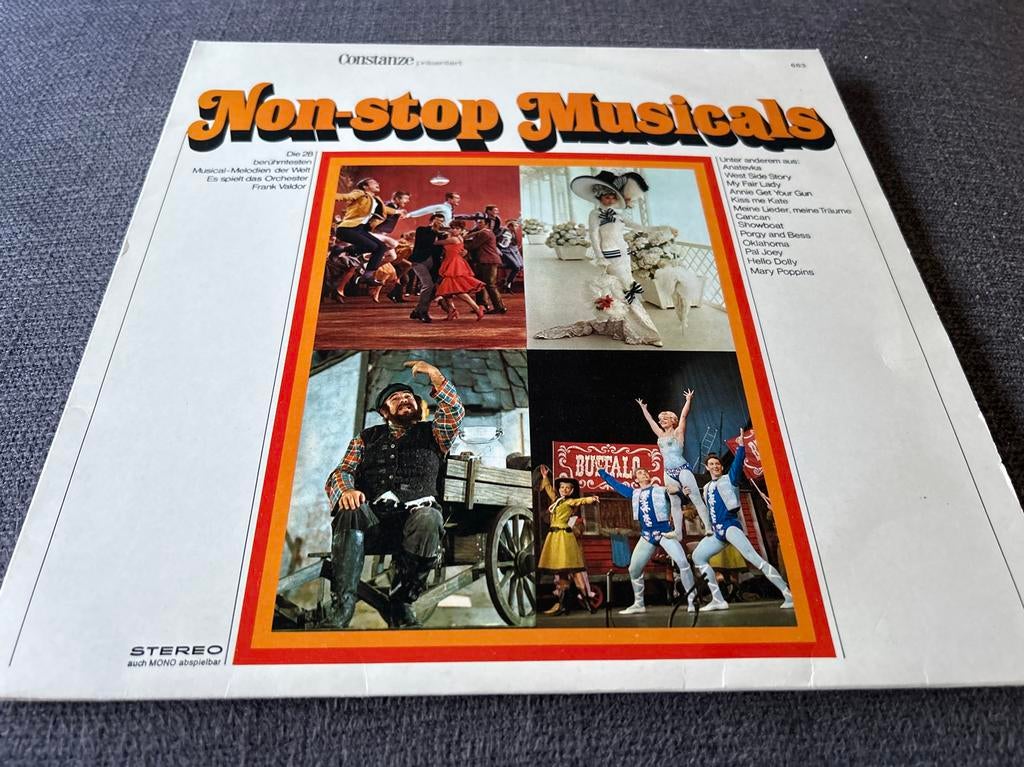 Elpee - Non-stop Musicals, Ophalen of Verzenden
