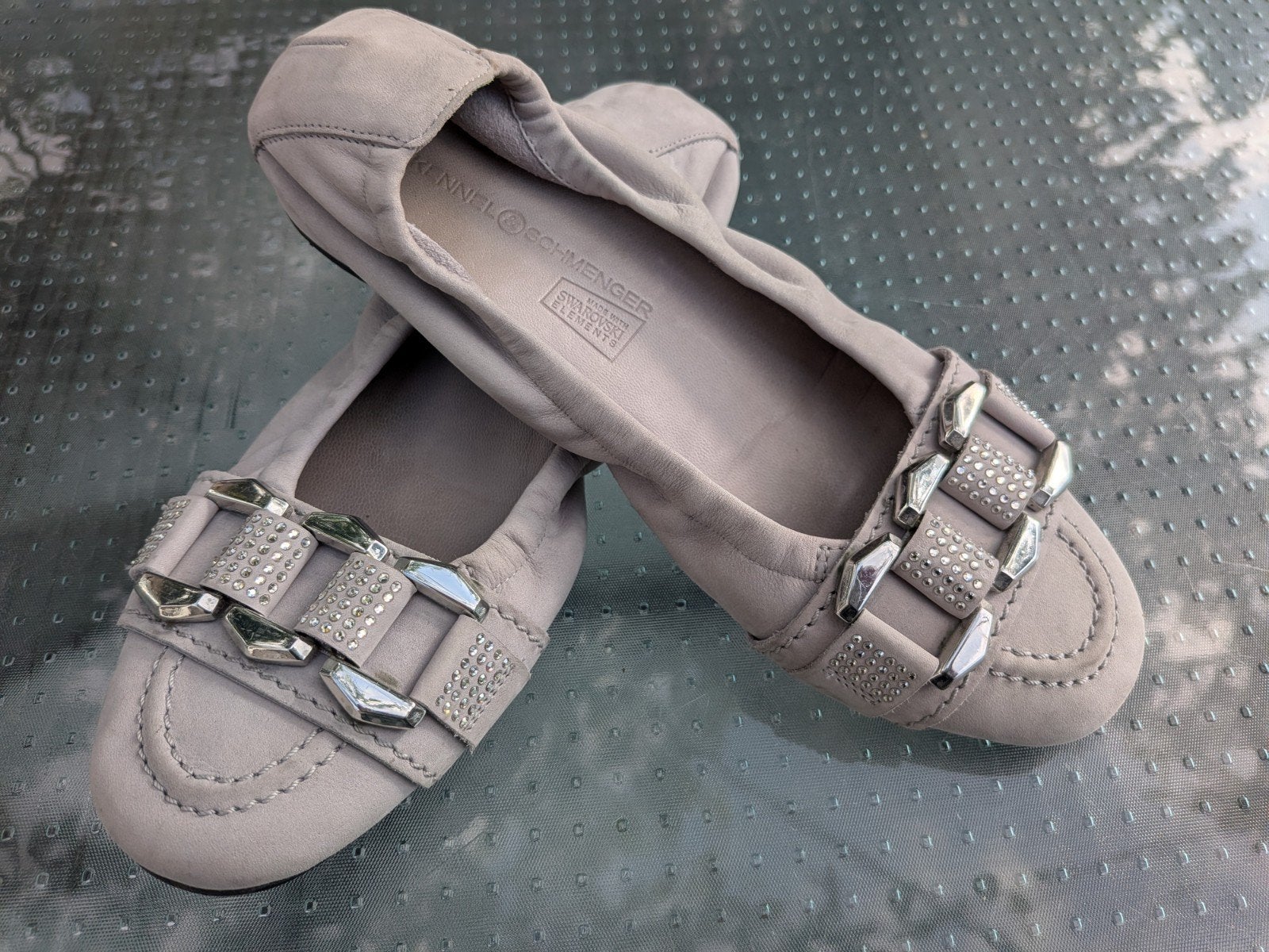 Kennel & Schmenger ballerina 37,5, Zo goed als nieuw, Grijs, Kennel & Schmenger, Ballerina's