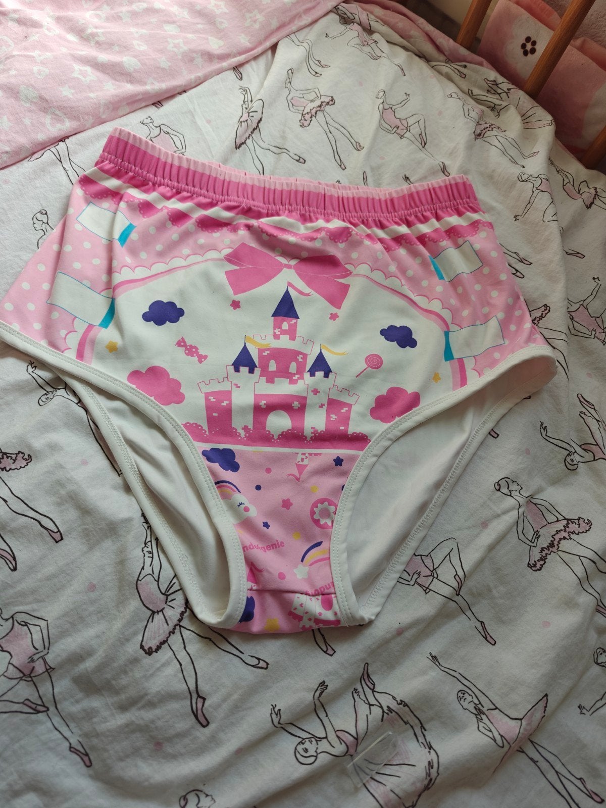 Abdl Ddlg Sissy Luier overbroekje L-XL kawaii, Verzenden, Zo goed als nieuw