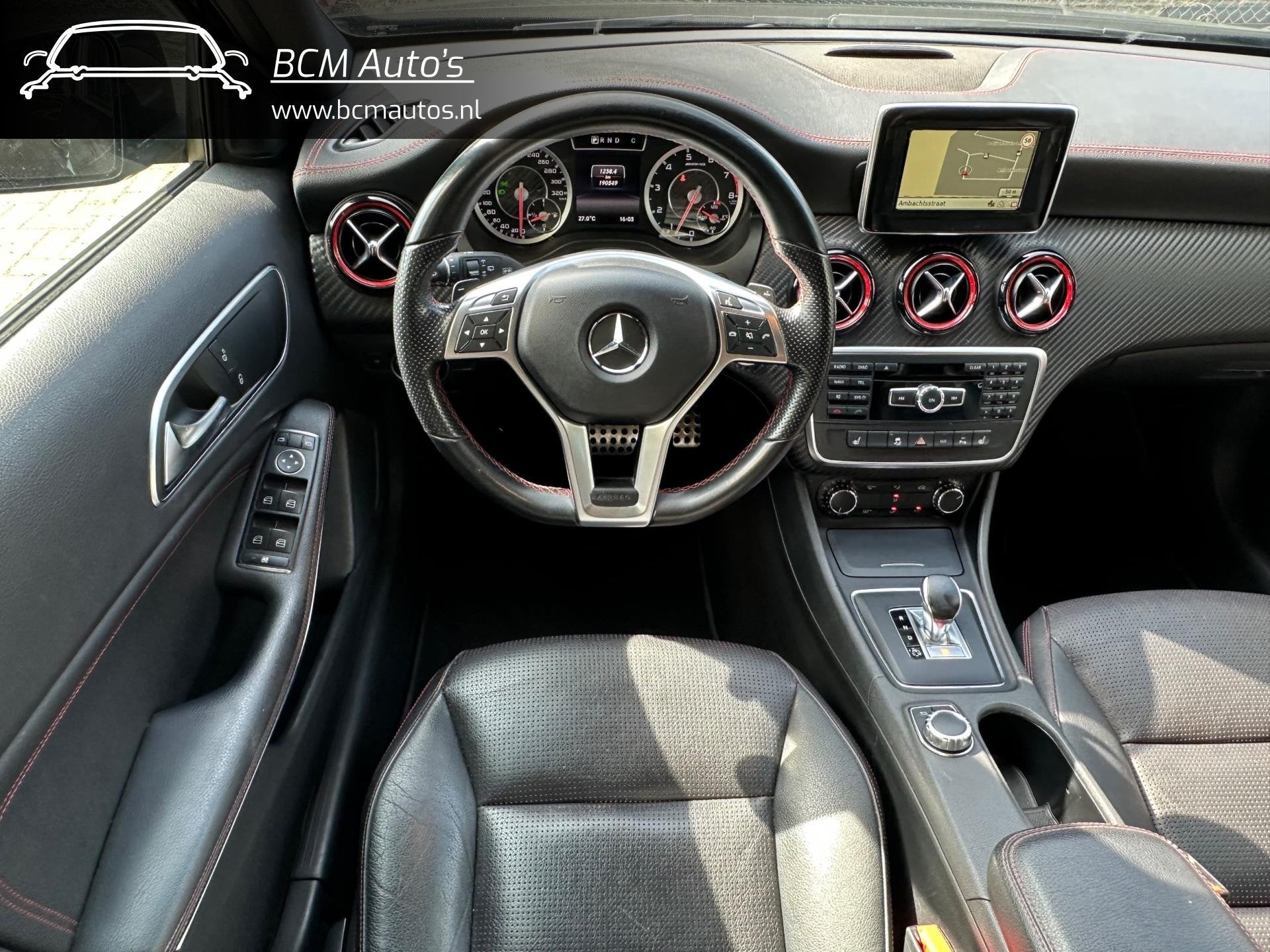 Mercedes-Benz A-klasse AMG 45 4MATIC |Pano|Leer|Xenon|Stoelv, Auto's, Automaat, Dealer onderhouden, Gebruikt, 4 cilinders