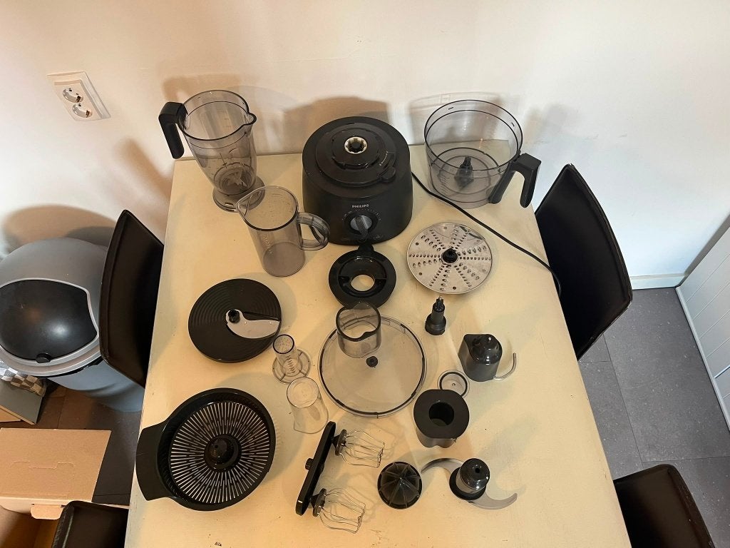 Philips HR7776 Avance Collection Keukenmachine, Witgoed en Apparatuur, Ophalen, Zo goed als nieuw, Elektrisch, Sapcentrifuge