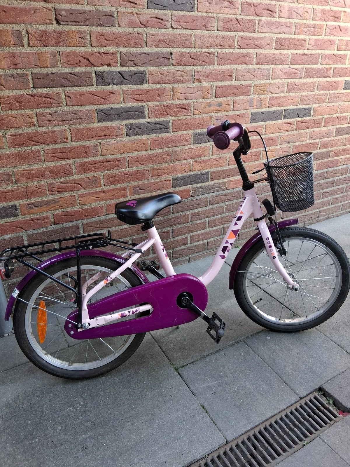 NOXON Skimpy , 18" meisjesfiets, Fietsen en Brommers, Ophalen, Terugtraprem, Gebruikt, Handrem