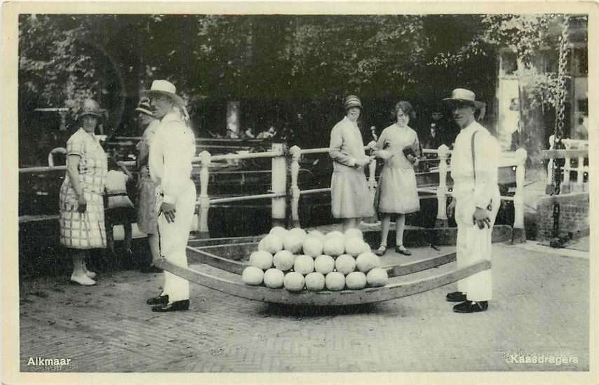 300-436-003 Alkmaar Kaasdragers, Verzenden, Voor 1920, Noord-Holland