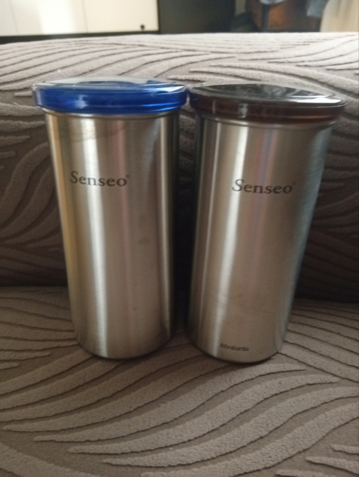 Senseo Brabantia koffiepad bewaarbussen (2 stuks), Ophalen