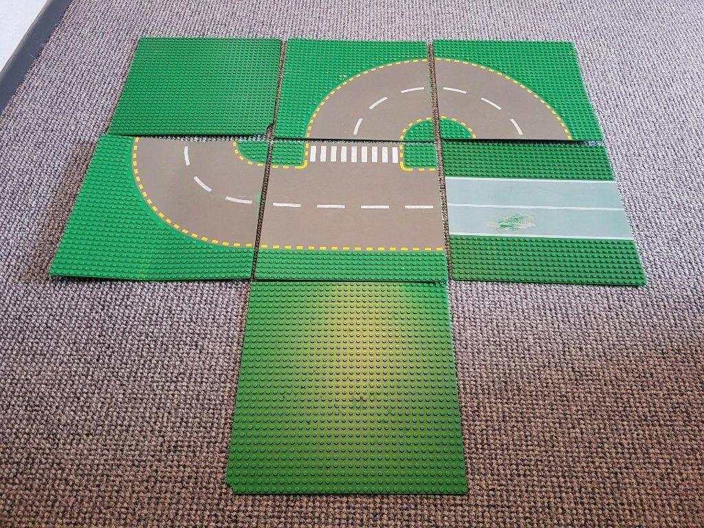Partij A268=7x Lego B-KEUS grondplaten
