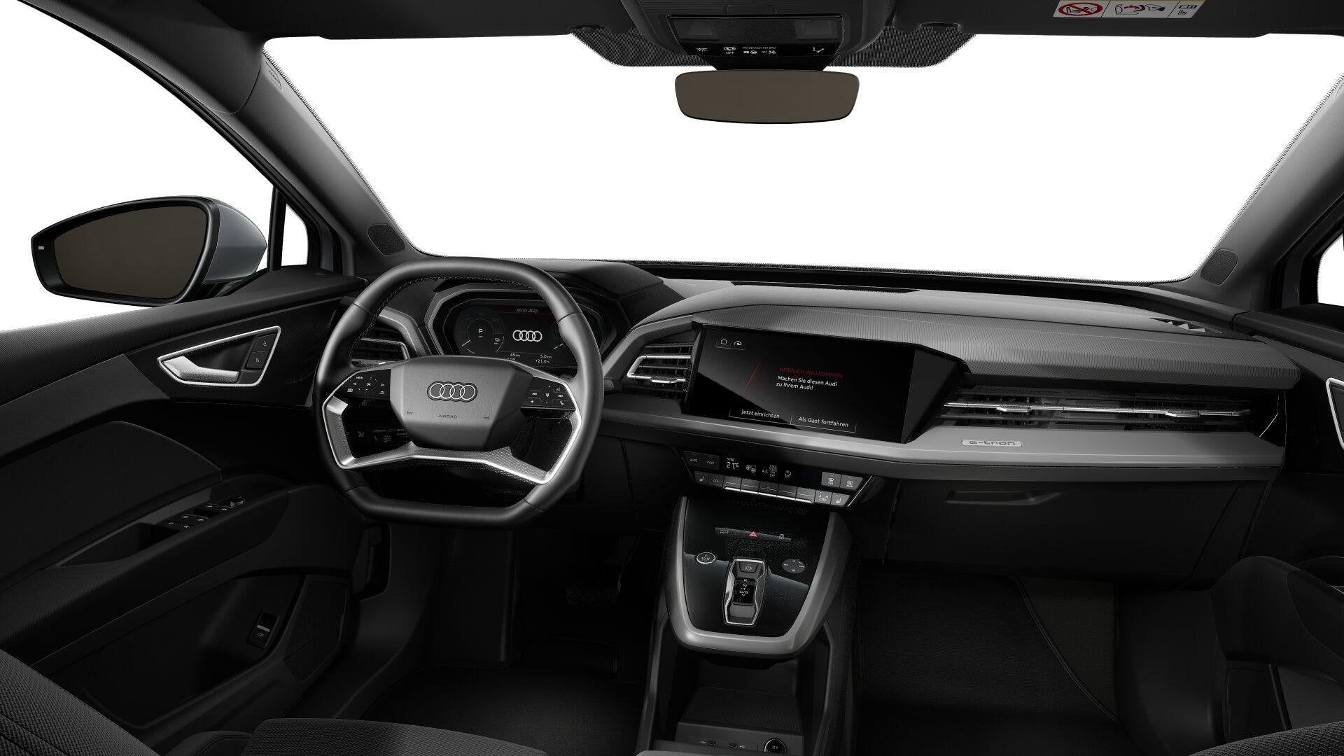 Audi Q4 Sportback e-tron 45 quattro S Edition Competition 82, Auto's, 12 maanden, Zwart, 82 kWh, SUV of Terreinwagen