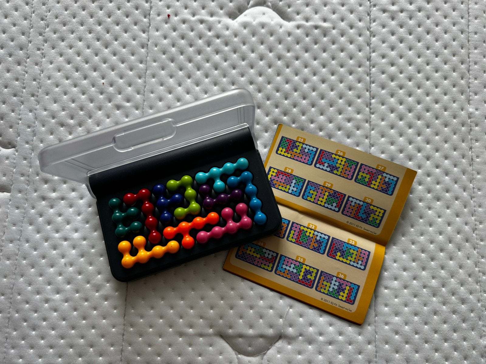 Snartgame IQ Fit, Ophalen of Verzenden, Minder dan 500 stukjes, Zo goed als nieuw, Rubik's of 3D-puzzel
