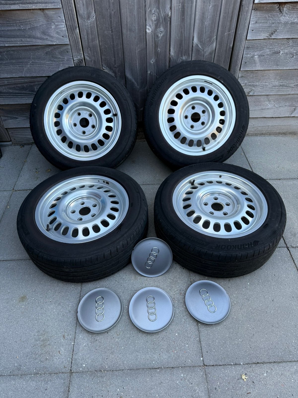 Audi a8 16 inch winterfelgen gesmeed lichtgewicht golf polo, Auto-onderdelen, Banden en Velgen, Gebruikt, 16 inch, Banden en Velgen