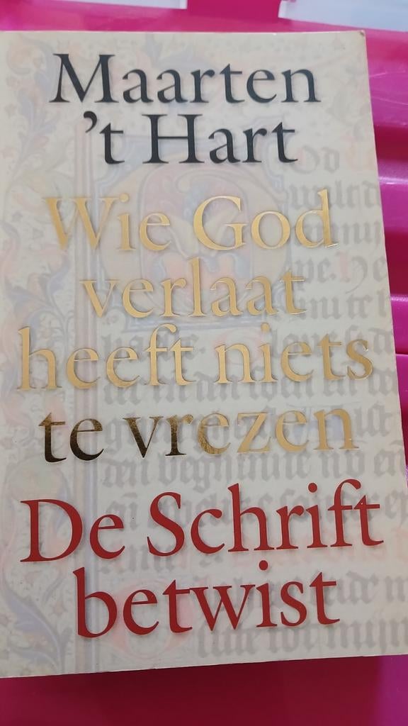 Maarten 't Hart - Wie God verlaat heeft niets te vrezen, Ophalen of Verzenden, Zo goed als nieuw, Maarten 't Hart