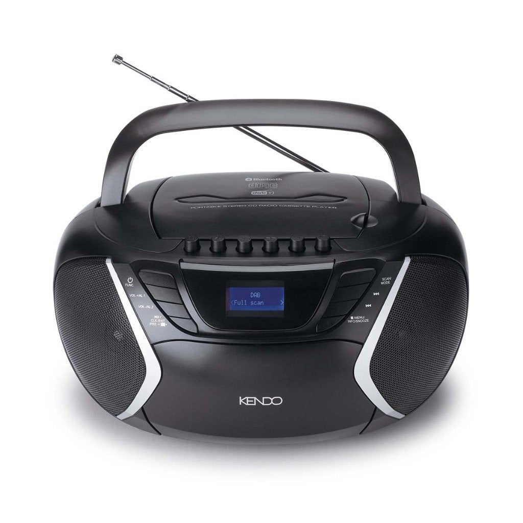 Kendo Boombox Radio CD DAB+ FM BT cassette NIEUW in doos, Ophalen of Verzenden, Nieuw, Radio, Met cd-speler