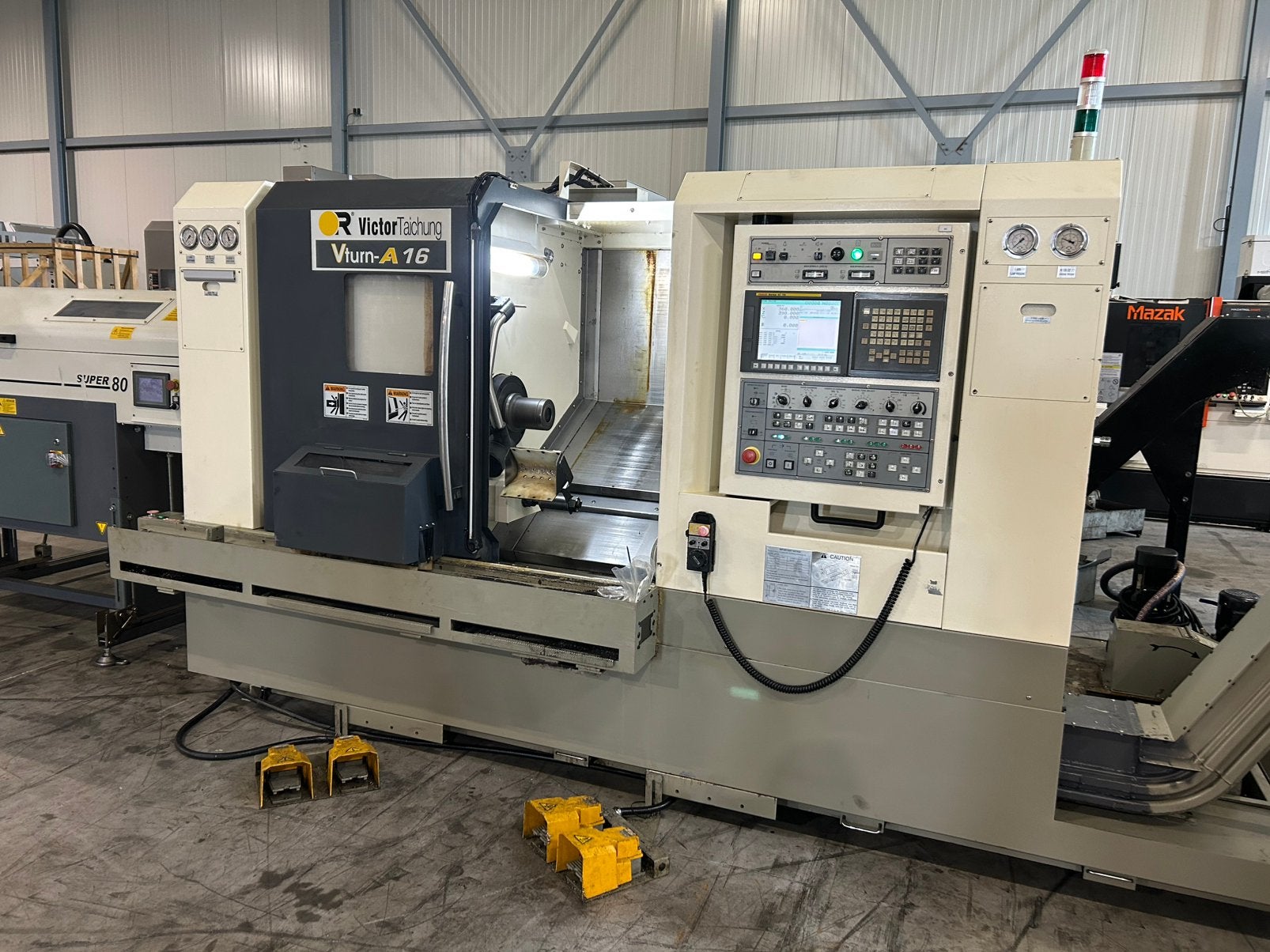 Victor Vturn-A16 CNC Draaibank, Doe-het-zelf en Verbouw, Draaibanken, Ophalen, Zo goed als nieuw, Metaaldraaibank, Computergestuurd (Cnc)