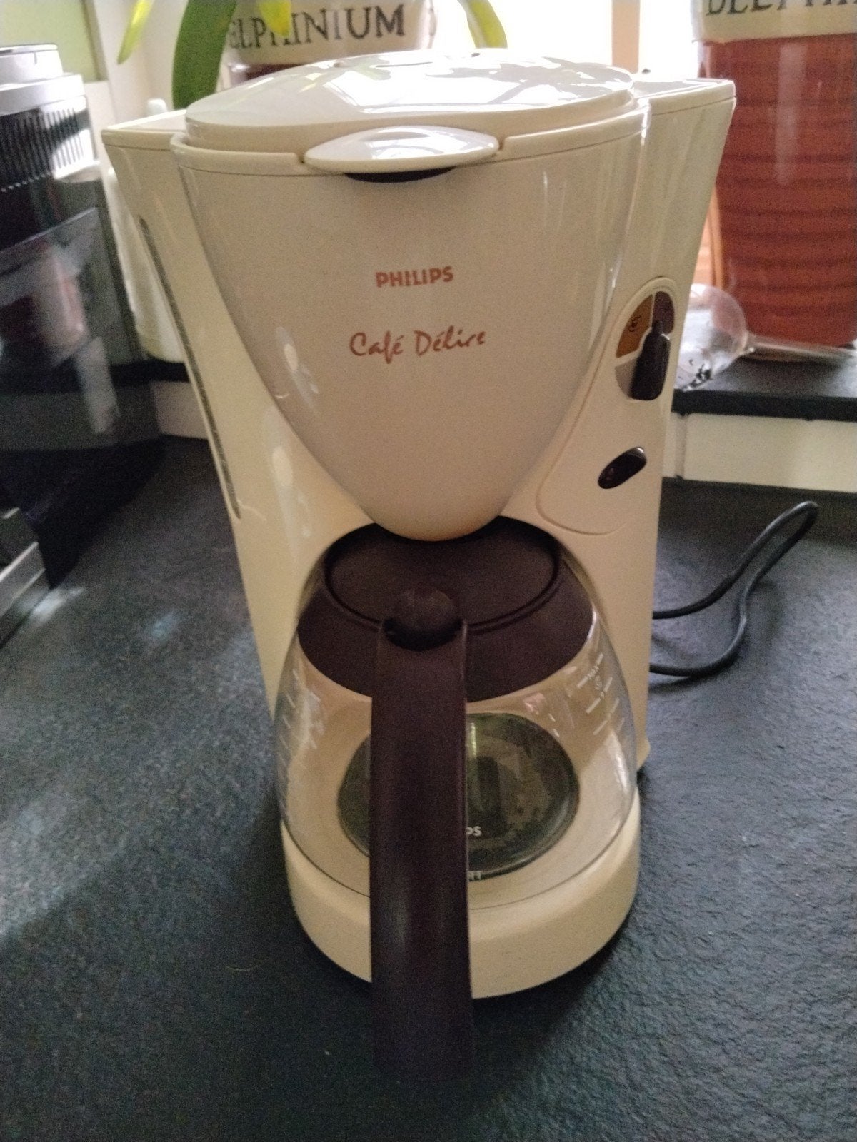 Philips Café Délice koffiezetapparaat, Gebruikt, Koffiemachine, Gemalen koffie, Ophalen of Verzenden
