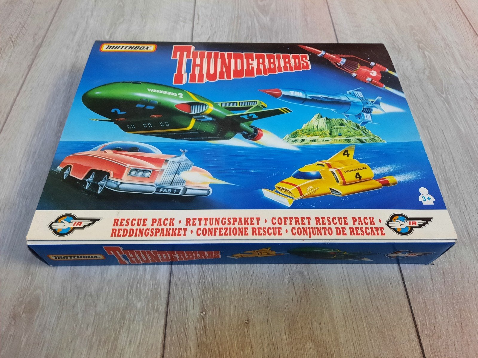 Matchbox Thunderbirds Rescue Pack - zo goed als nieuw, Ophalen of Verzenden, Nieuw, Jongen of Meisje