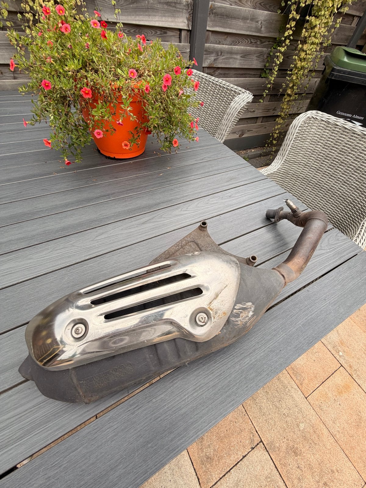 Vespa Originele Uitlaat Sprint / Primavera 4T 3V Euro5, Ophalen, Gebruikt, Uitlaat, Vespa