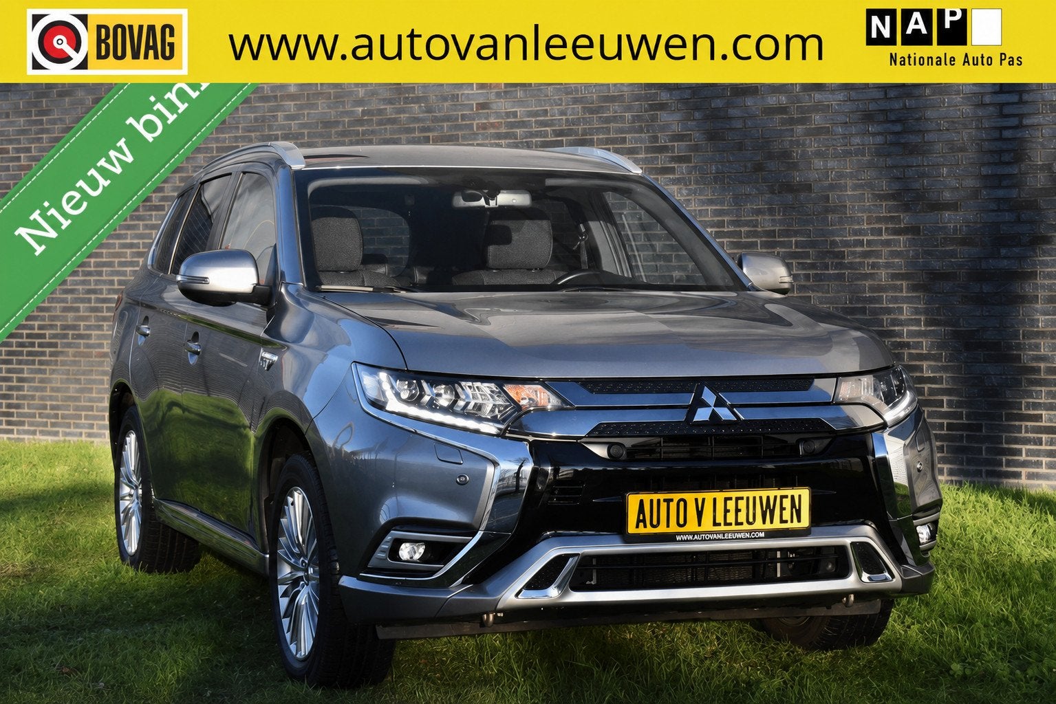 Mitsubishi Outlander 2.4 PHEV Plug-In CAMERA/CARPLAY-ANDROID, Auto's, Automaat, Euro 6, Met garantie (alle), Bedrijf
