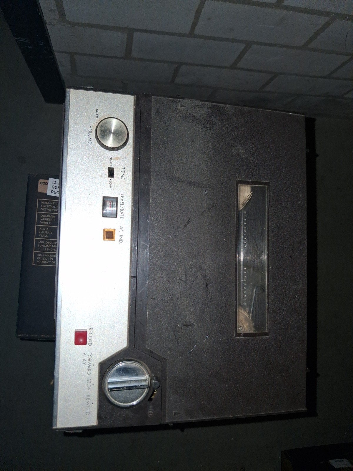 Sharp Solid State Bandrecorder RDF-504D met banden, Ophalen of Verzenden, Bandrecorder, Met banden