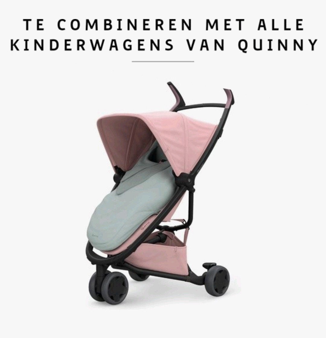 ​ZGAN Quinny voetenzak VNC ZAPP buggy universeel mintgroen, Ophalen of Verzenden, Zo goed als nieuw, Quinny, Voetenzak