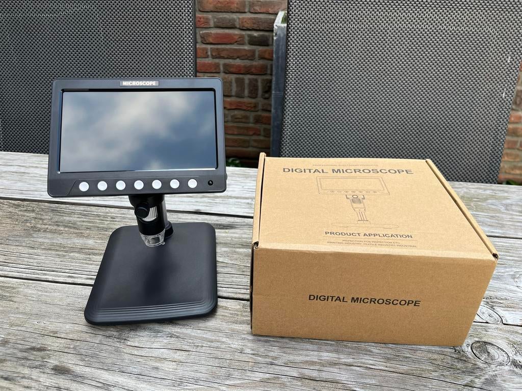 INSKAM 330 Digitale Microscoop met LCD-scherm, Ophalen of Verzenden, Zo goed als nieuw, Minder dan 400x, Stereomicroscoop